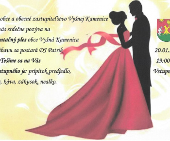 Aktuality / 1. repreztentačný ples obce Vyšná Kamenica - foto