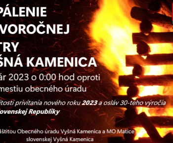 Aktuality / Vatra 1.1.2023 - foto