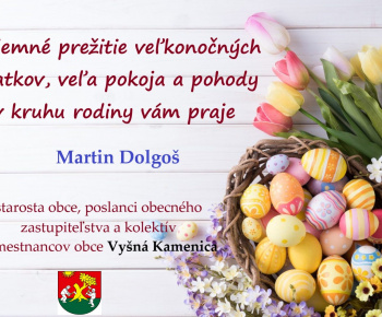 Aktuality / Veľkonočný pozdrav - foto