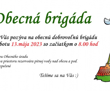 Aktuality / Obecná brigáda - foto