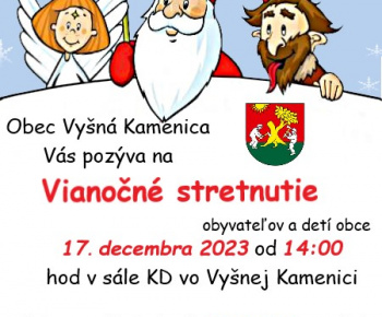 Aktuality / Vianočné stretnutie obyvateľov a detí obce  - foto