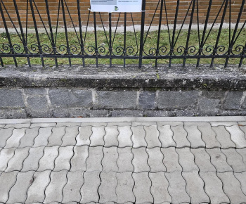 Aktuality / Projekt - Výstavba chodníka Vyšná Kamenica - foto