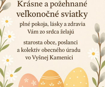 Aktuality / Veľkonočný pozdrav 2025 - foto