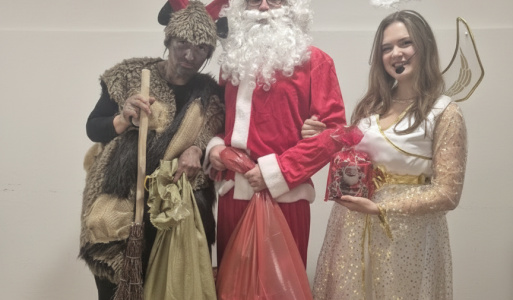 Mikuláš v obci Vyšná Kamenica 2025 6.12.2025