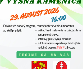 Aktuality / Deň obce Vyšná Kamenica - foto