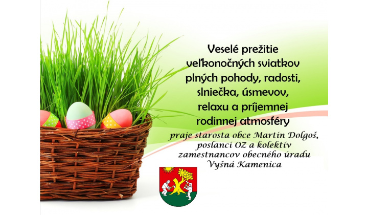 Veľkonočný pozdrav